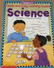 Quick-and-Easy Learning Games Science Grades 1-3 Scholastic Teaching Book