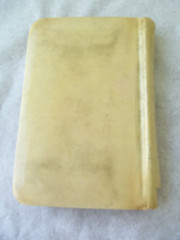 Vtg Little Key of Heaven Prayer book 1937! CELLUOID COVER! CRUCIFIX! GILDED