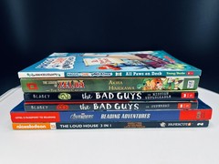Graphic Novels For Kids Lot Of 6 Books for Grades K – 3 Boys Classroom Home