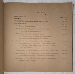 Allan Kaprow ASSEMBLAGE, ENVIRONMENTS & HAPPENINGS rare HC ED1 Abrams 1966