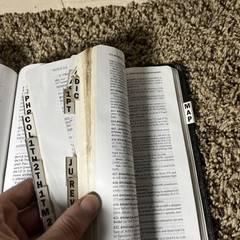 Hebrew-Greek Key Word Study Bible NASB Black Genuine Leather 2008 AMG
