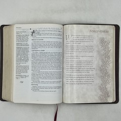 The Inspirational Bible Max Lucado Word Publishing 1995 Leather leather Maroon