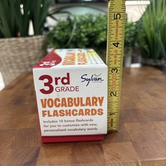 Sylvan Learning 3rd Grade Vocabulary Flashcards – 240 Cards, 10 Customizable