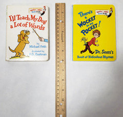 Dr Seuss Board Books Lot Of 10 Bright & Early Preschool Set Toddler Baby ABCs