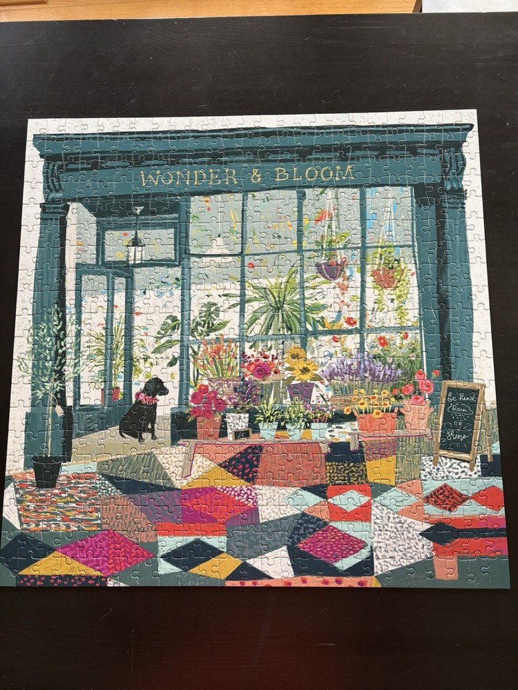 Wonder & Bloom GALISON 500 Piece Puzzle w/Bonus Poster 20″ x 20″ Complete