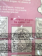 OOLY Enchanting Unicorn Coloring Book 31 Perforated Pages Kids New Sealed