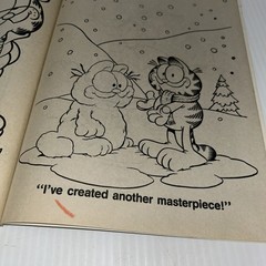 Garfield 1988 A Coloring Book Golden 31 Pages Vintage Used See Pics/80