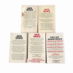 The Demon Princes Complete Set Jack Vance First DAW Printings Paperback Sci-Fi