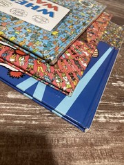 VTG Where’s Waldo Book Bundle-Find Waldo Now, In Hollywood-1st Edition Hardcover