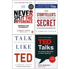 Never Split the Difference, The Storyteller’s Secret, Talk Like TED, TED Tal…