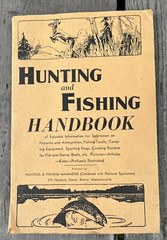 1944 Hunting and Fishing Handbook By National Sportsman Inc 109 Pages