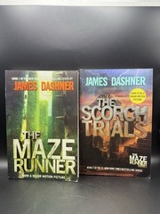 The Maze Runner Series 4 Book Box Set James Dashner YA Dystopian Paperbacks Lot