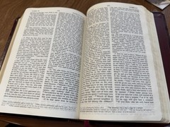 Holy Bible RSV Burgundy Leather Concordance Gilded Page Edges 1982 Holman