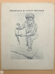 Vintage Joyce Wahl Treiman Hand Signed Art Book with Exhibition Catalogues