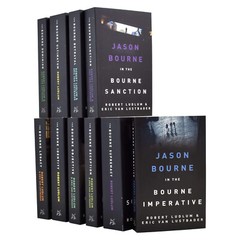 Jason Bourne 10 Book Set By Robert Ludlum & Eric Van Lustbader – Fiction – PB