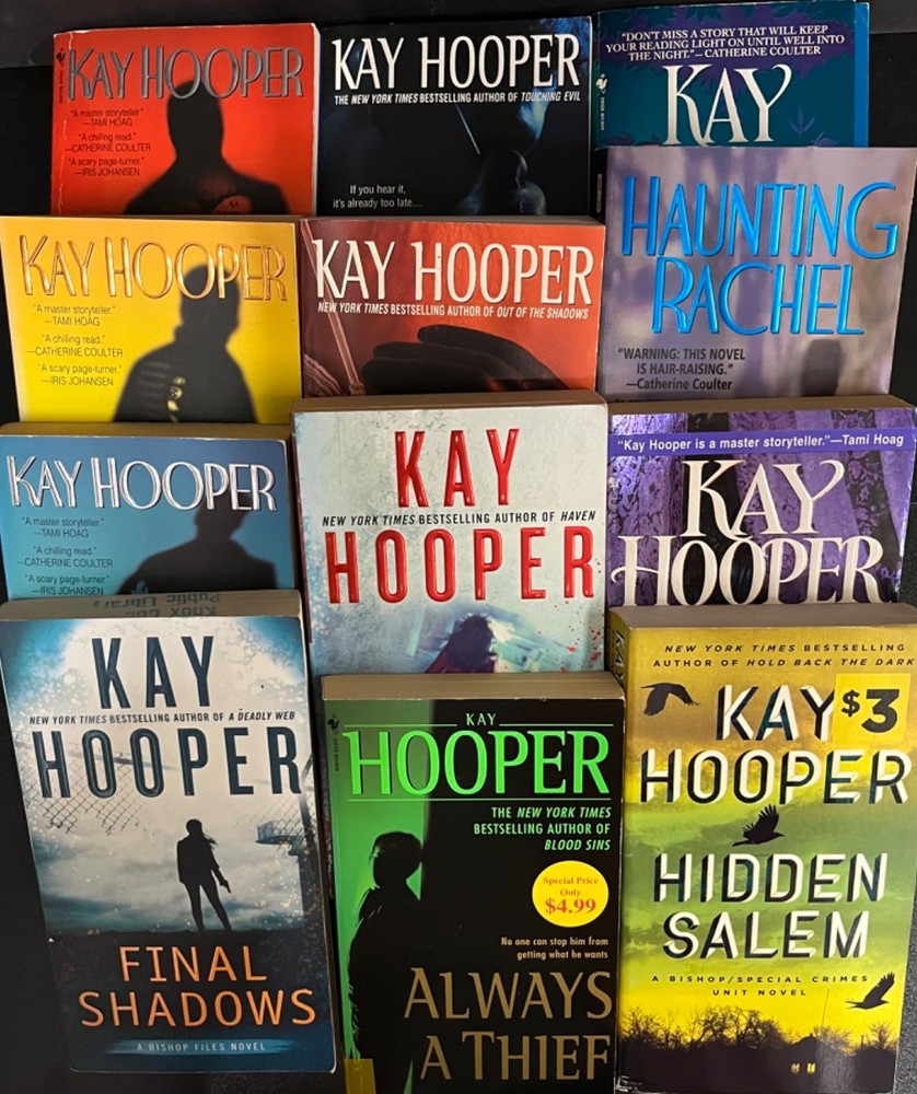 Kay Hooper lot of 12 MMPB includes The First Prophet, Amanda, Hidden Salem