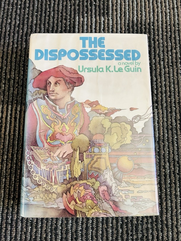 The Dispossessed Ursula Le Guin 1974 Ex-Library Polyester Hardcover DJ