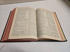 Vintage Gideons Holy Bible National Bible Press King James Version KJV Red Edges