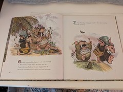 Vintage 1974 One Monster After Another Illustrated Hardcover A Golden Book 1stED