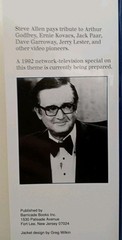 Hi-Ho, Steverino! by The Late Comedian Steve Allen SIGNED/Autographed HC/DJ 1992