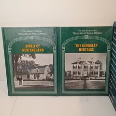 The Architectural Treasures of Early America Set 16 Volumes Mullins HC 1987