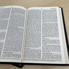 ESV Classic Thinline Bible Genuine Leather Black English Standard Version