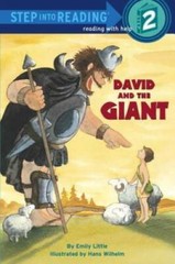 David and the Giant (Step-Into-Reading, Step 2) – Paperback – GOOD