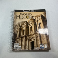 BJU Press World History Grade 10 Teacher’s Edition 4th Edition Part A With CD