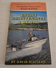 Engine Maintenance & Repair by David Maclean Book Boating Boat Owner