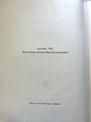 The Life and Works of Thomas Paine (1925 Patriots Ed. Complete 10 Vol) Very Good