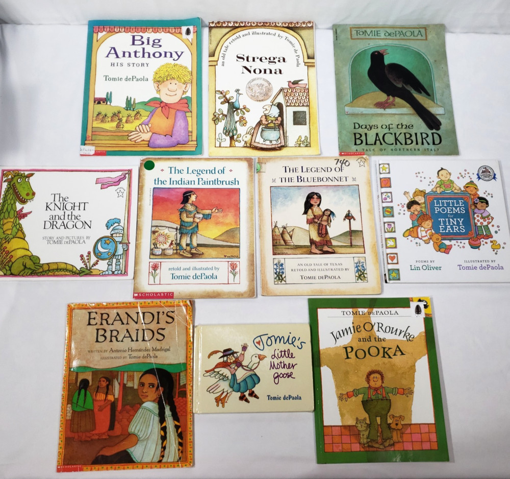Tomie DePaola Picture Books Lot Of 10 Classroom Library Teacher Homeschool Kids