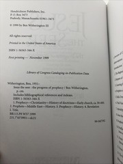Jesus the Seer : The Progress of Prophecy by Ben Witherington III (1999)