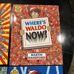 WHERE’S WALDO? THE SUPER SIX! MARTIN HANDFORD SIX BOOKS, A POSTER, AND A PUZZLE!