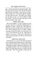 „1909” The New England Vintage Cook Book 180 Pages