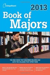 BOOK OF MAJORS 2013: ALL-NEW SEVENTH EDITION (COLLEGE By The College Board *VG+*