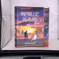 OwlCrate Sci-Fi Metallic Realms by Lincoln Michel – August 2025 Special Edition