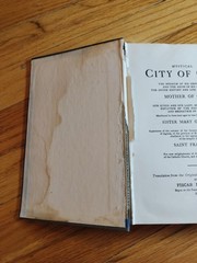 Mystical City of God 4 Vol Set Mary of Agreda Fiscar Marison HC AMI 1971