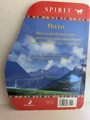 Spirit and Rain a giant shaped Board Book Kathleen Duey stallion of the cimarron