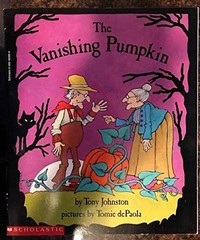 The Vanishing Pumpkin – Paperback, by Johnston Tony – Very Good