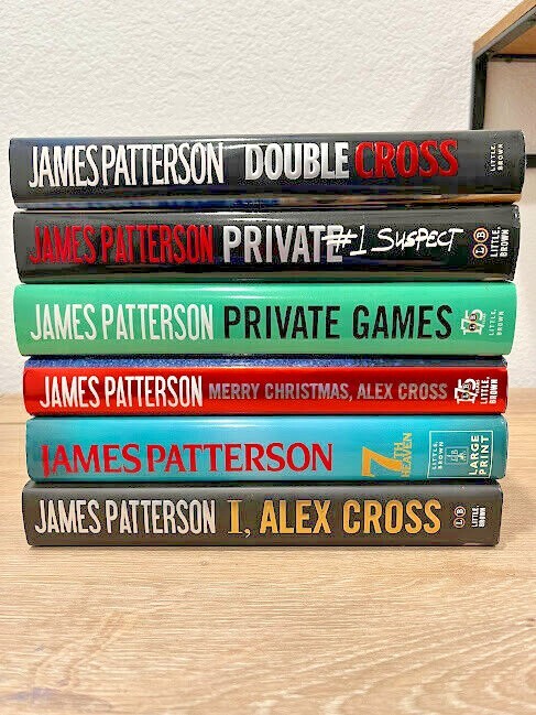 James Patterson First Edition Books (pick one) Discounts When Buying Two or More