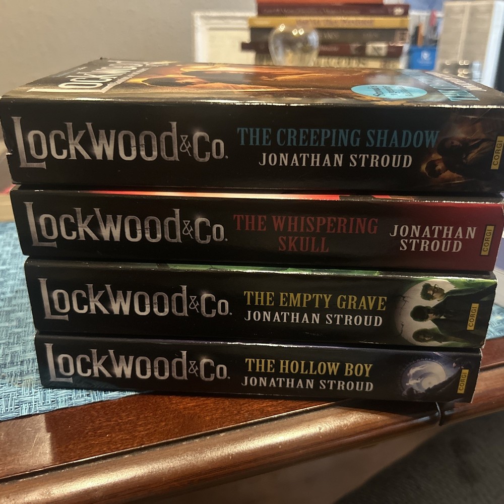 Lockwood & Co.Series By Jonathan Stroud 4 Books Collection – Ages 9-11 – PB