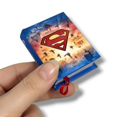 Superman tiny book hardcover with slipcase by Insight Editions 1.3 x 1.7