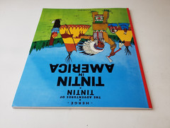 Tintin in America by Herge Softcover Egmont Graphic Novel Adventure Book