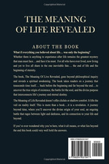 THE MEANING OF LIFE REVEALED: A STORY BEFORE TIME