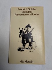 Balladen, Romanzen Und Lieder by Friedrich Schiller 1984 Vintage German 80’s PB