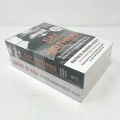 PATRICK RADDEN KEEFE 2 BOOKS COLLECTION SET (SAY NOTHING/EMPIRE OF PAIN) SEALED