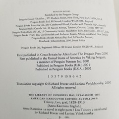 Anna Karenina Paperback Soft Cover Leo Tolstoy 800+ Pages Y2K Edition