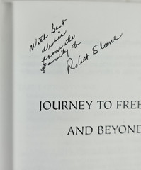 Signed 2004 Journey To Freedom Beyond Robert M Slane B-17 Bomber POW WWII 401st