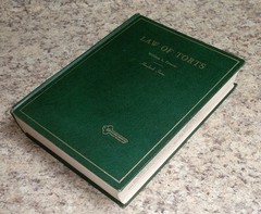 Laws Of Torts 1971 Hornbook Series William Prosser Vintage Law Book￼