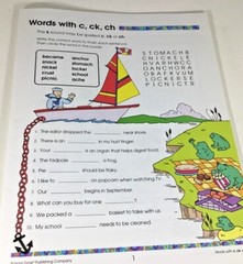 Spelling Puzzles and Writing Skills Books Grade 3-4 New